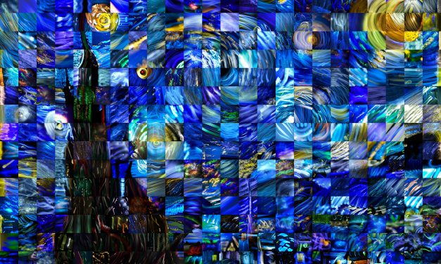 Stars of Night, The World Light Painting Mosaic
