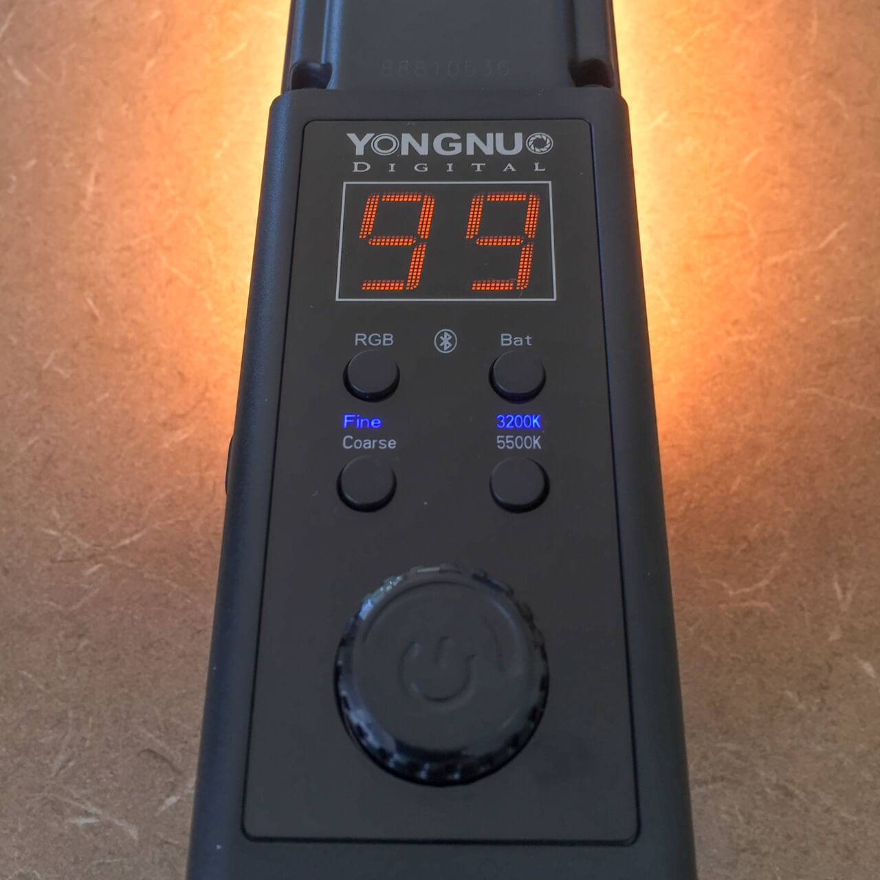 Yongnuo YN360 On-Board Controls