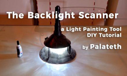 Light Painting DIY – The Backlight Scanner Tutorial