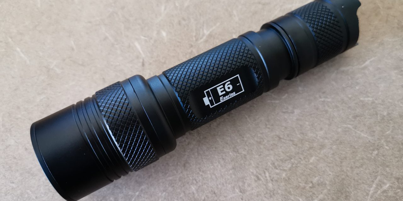 Flashlight Review: KDLITKER E6 Triple XP-E2