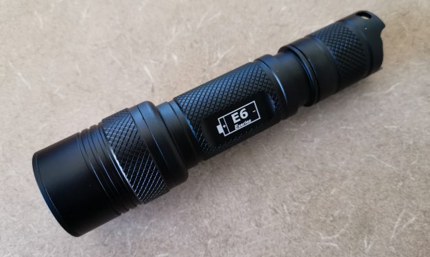 Flashlight Review: KDLITKER E6 Triple XP-E2